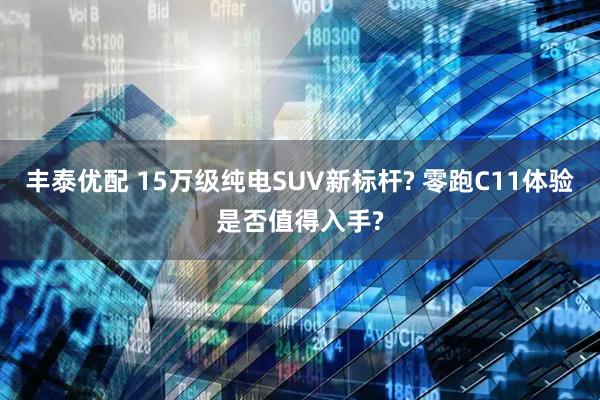 丰泰优配 15万级纯电SUV新标杆? 零跑C11体验是否值得入手?