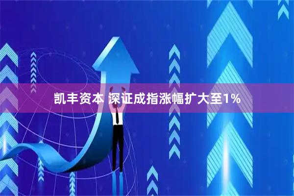 凯丰资本 深证成指涨幅扩大至1%